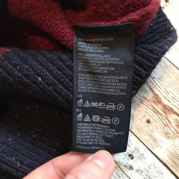 Tommy Hilfiger Wool Blend Crewneck Sweater - Picture 7 of 7
